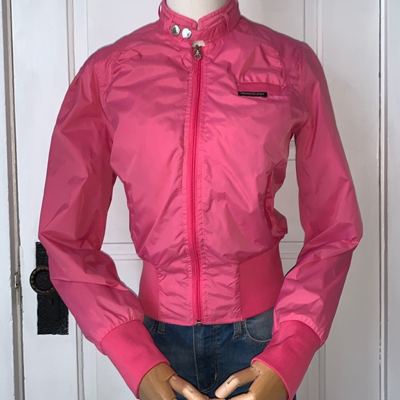 Members Only Jackets & Blazers - VINTAGE MEMBERS ONLY PINK JACKET